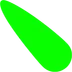 Green bottom-right ray