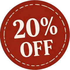 20% OFF Red Badge