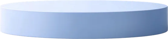 White Round Display Pedestal
