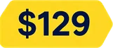 Yellow Price Tag $129